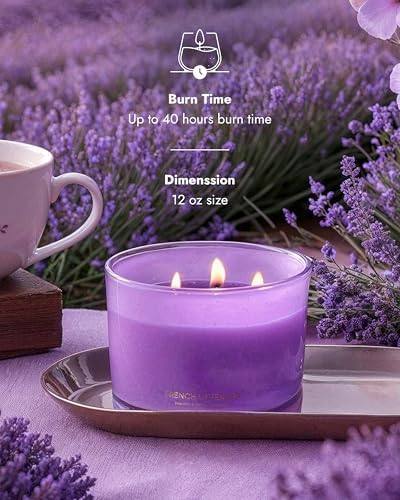 96NORTH French Lavender 3-Wick Soy Candle — photo 6 of 12