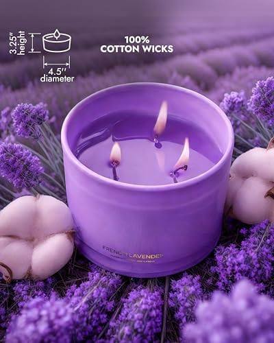 96NORTH French Lavender 3-Wick Soy Candle — photo 10 of 12