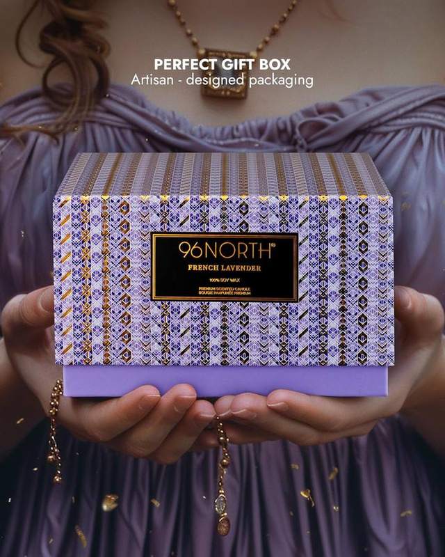 96NORTH French Lavender 3-Wick Soy Candle — photo 11 of 12