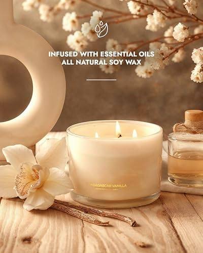 96NORTH Madagascar Vanilla 3-Wick Soy Candle — photo 4 of 12