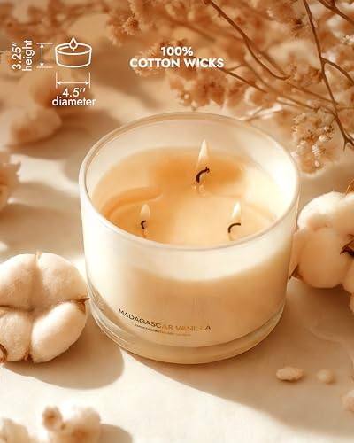96NORTH Madagascar Vanilla 3-Wick Soy Candle — photo 10 of 12
