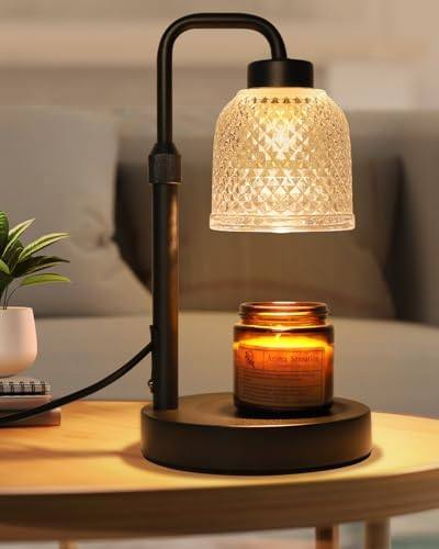AIFEI Black Glass Candle Warmer Lamp — photo 2 of 18