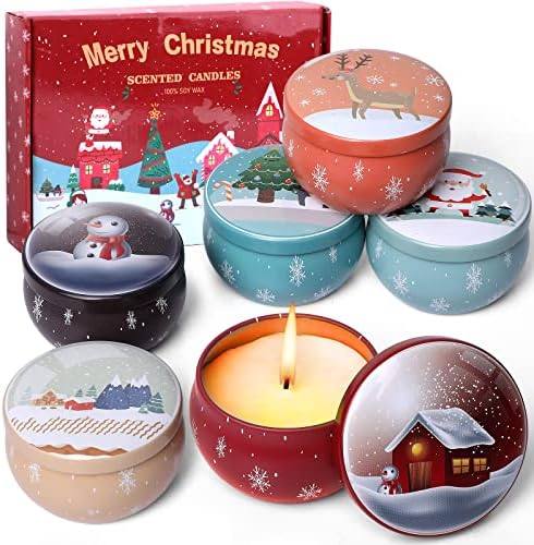 Dsclavacy Christmas Scented Candle Gift Set of 6 — photo 2 of 15