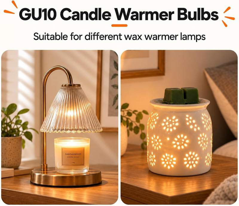Andymoro 2 Pack GU10 50W Candle Warmer Lamp Bulb — photo 5 of 14