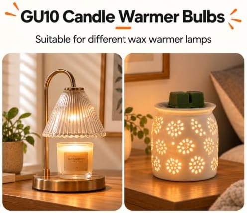 Andymoro 2 Pack GU10 50W Candle Warmer Lamp Bulb — photo 6 of 14