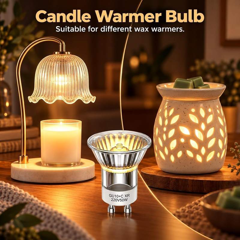Andymoro 4 Pack GU10 50W Candle Warmer Lamp Bulb — photo 11 of 14