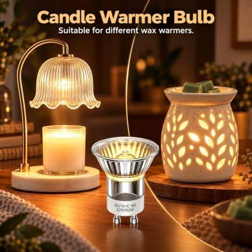 Andymoro 4 Pack GU10 50W Candle Warmer Lamp Bulb — photo 12 of 14