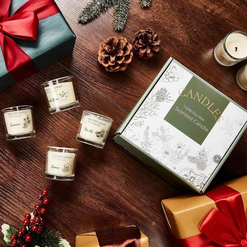 Aptliton Votive Candle Gift Set of 4 with Hidden Wishes — photo 9 of 18