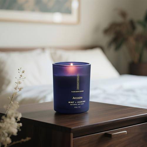 Arcasire Mint & Jasmine Luxury Soy Candle, 8 oz — photo 14 of 16