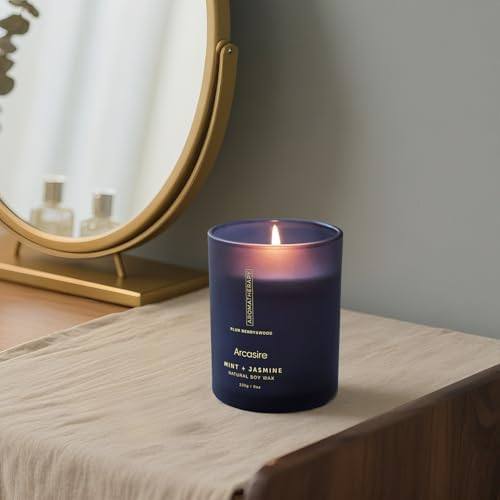 Arcasire Mint & Jasmine Luxury Soy Candle, 8 oz — photo 16 of 16