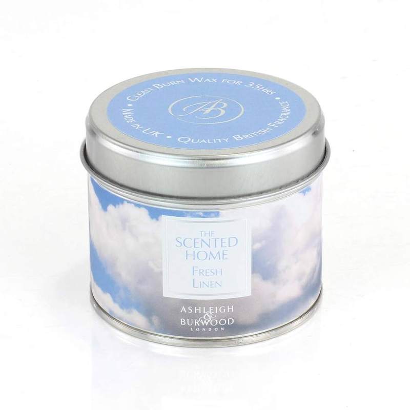 Ashleigh & Burwood Fresh Linen Scented Candle Tin — tin scented candle