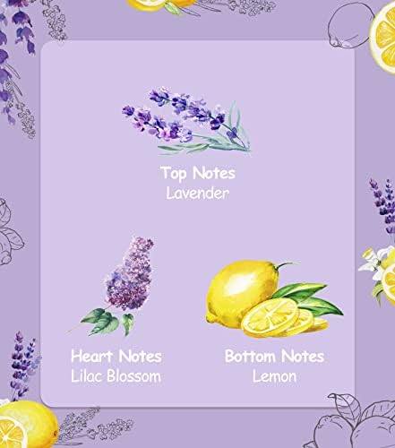 BOYUJK Lavender and Lime Scented Candle Gift Set of 3 — photo 4 of 12