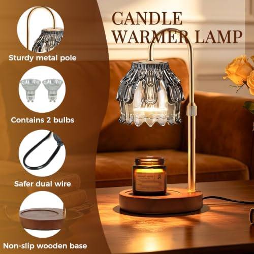 BRIGHTSHOW Modern Candle Warmer Lamp — photo 8 of 8