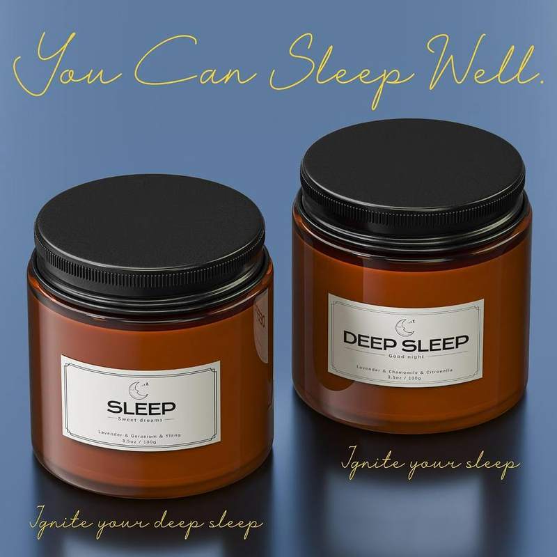 Bzhui Lavender & Chamomile Bedtime Candle Set — photo 5 of 12