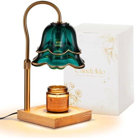 Candeldo Green Flower Candle Warmer Lamp — photo 2 of 14