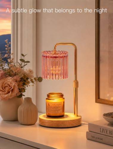 Candeldo Pink Glass Candle Warmer Lamp — photo 14 of 14