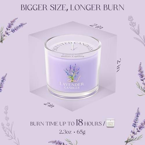 CHILLFLAME Lavender, Lilac & Lemon Candle Gift Set of 3 — photo 6 of 14