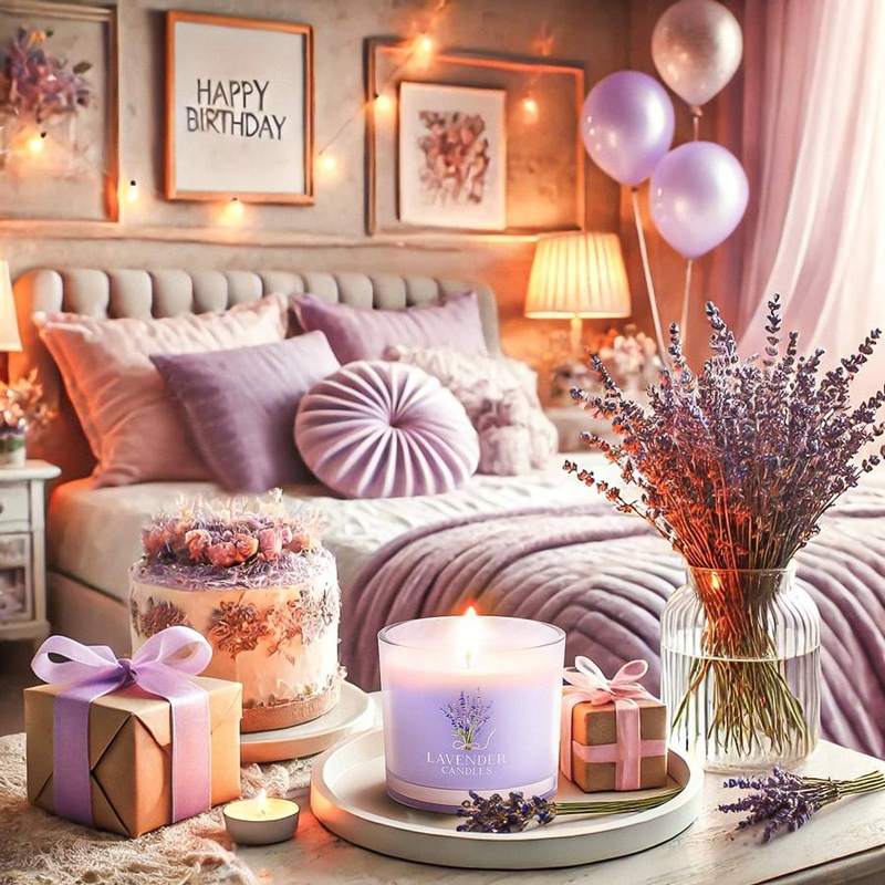 CHILLFLAME Lavender, Lilac & Lemon Candle Gift Set of 3 — photo 9 of 14