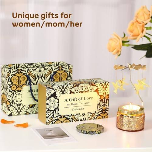 Curimama Rotating Hummingbird Rose Scented Candle — photo 8 of 12