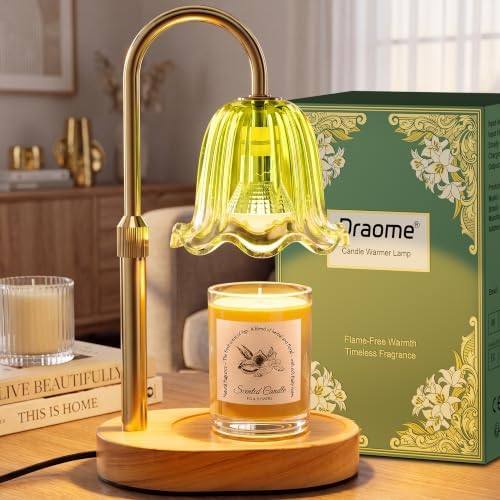 Draome Green Flower Candle Warmer Lamp — photo 2 of 16