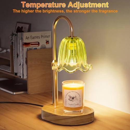 Draome Green Flower Candle Warmer Lamp — photo 14 of 16