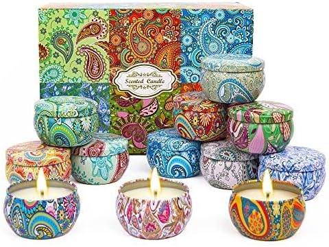 Dsclavacy Lavender and Fig Scented Candle Gift Set of 12 — photo 8 of 8