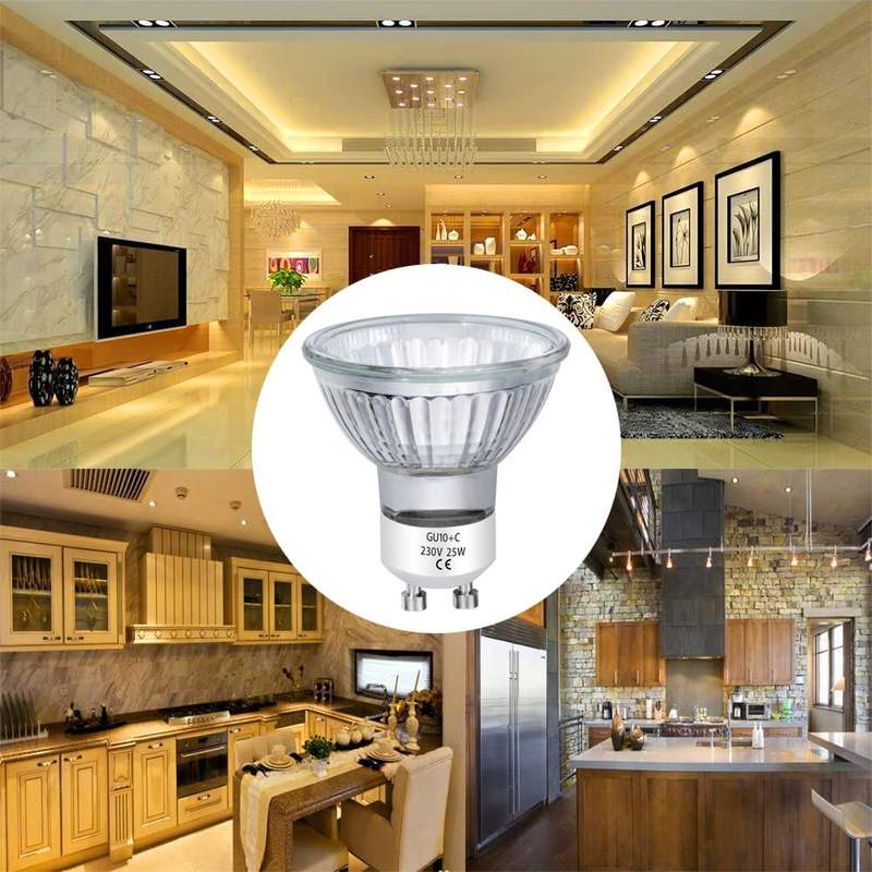EKSAVE 6 Pack GU10 25W Halogen Bulbs for Candle Warmer Lamps — photo 9 of 12