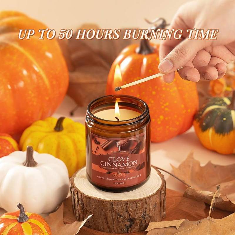 FF FRAGRFLOWING Autumn Candle Gift Set of 4 — photo 7 of 14
