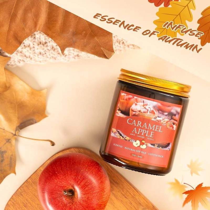 FF FRAGRFLOWING Autumn Candle Gift Set of 4 — photo 9 of 14