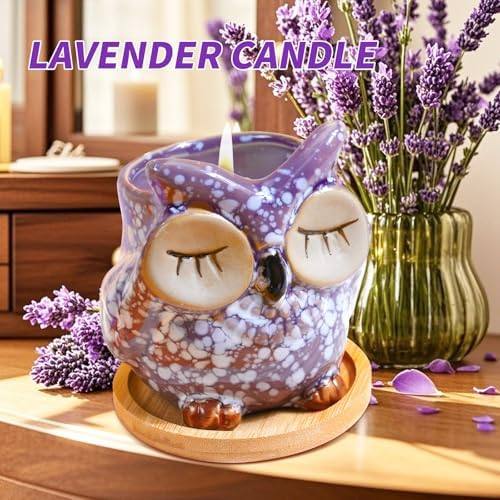 Fpathway Owl Lavender Candle — photo 4 of 14