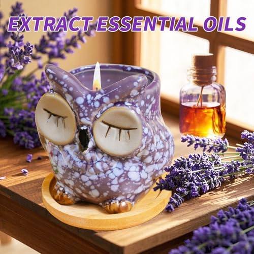 Fpathway Owl Lavender Candle — photo 8 of 14