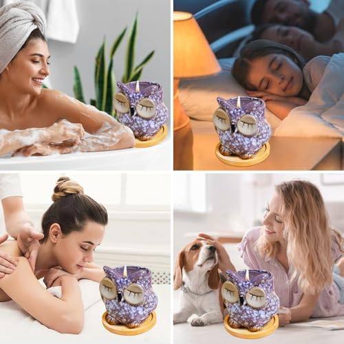 Fpathway Owl Lavender Candle — photo 10 of 14