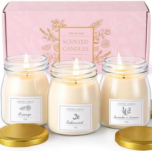 Fulasofia Scented Candle Gift Set of 3 with Lids — photo 2 of 18