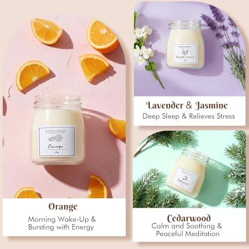 Fulasofia Scented Candle Gift Set of 3 with Lids — photo 6 of 18