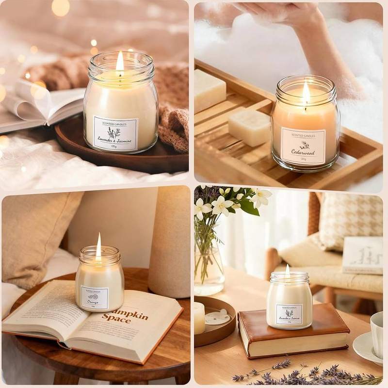 Fulasofia Scented Candle Gift Set of 3 with Lids — photo 9 of 18