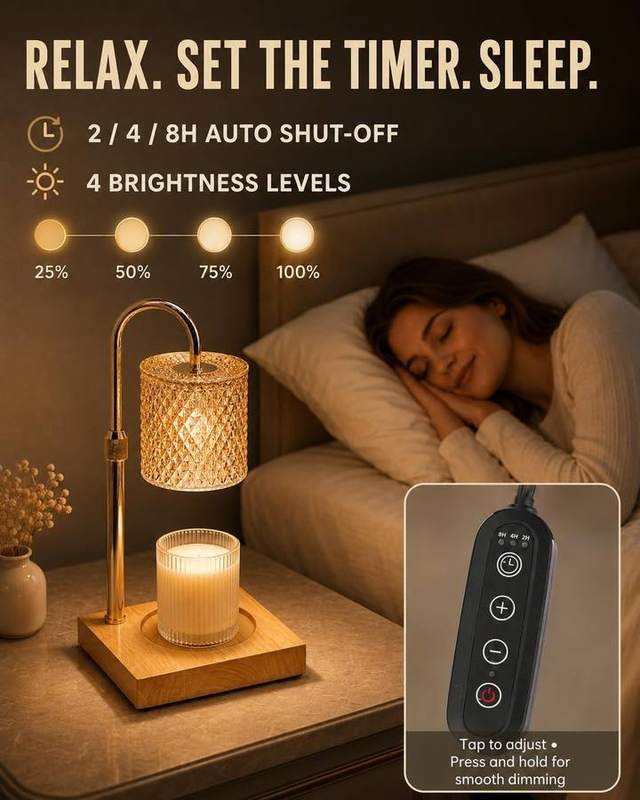 Funistree Amber Candle Warmer Lamp — photo 5 of 12