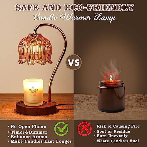 Funistree Amber Glass Candle Warmer Lamp — photo 6 of 14