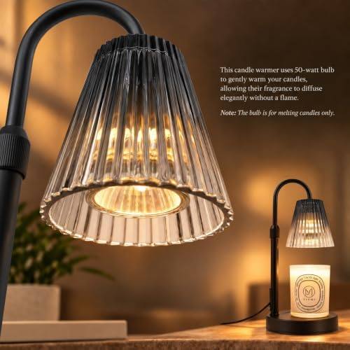 Funistree Black Iridescent Glass Candle Warmer Lamp — photo 14 of 18