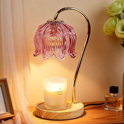 Funistree Pink Glass Candle Warmer Lamp — photo 2 of 16