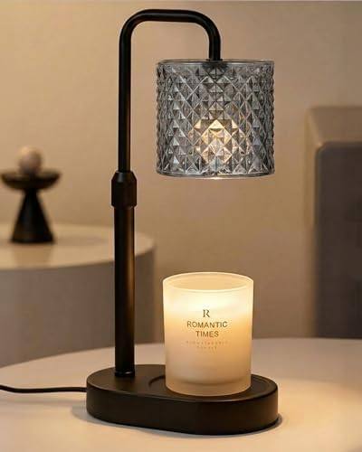 Funslive Black Wood-Base Candle Warmer Lamp — photo 2 of 16