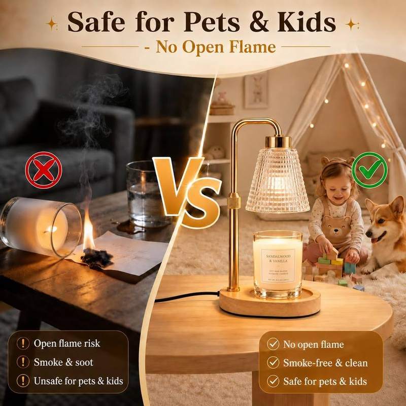 Funslive Gold Lantern Candle Warmer Lamp — photo 3 of 18