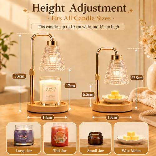 Funslive Gold Lantern Candle Warmer Lamp — photo 6 of 18