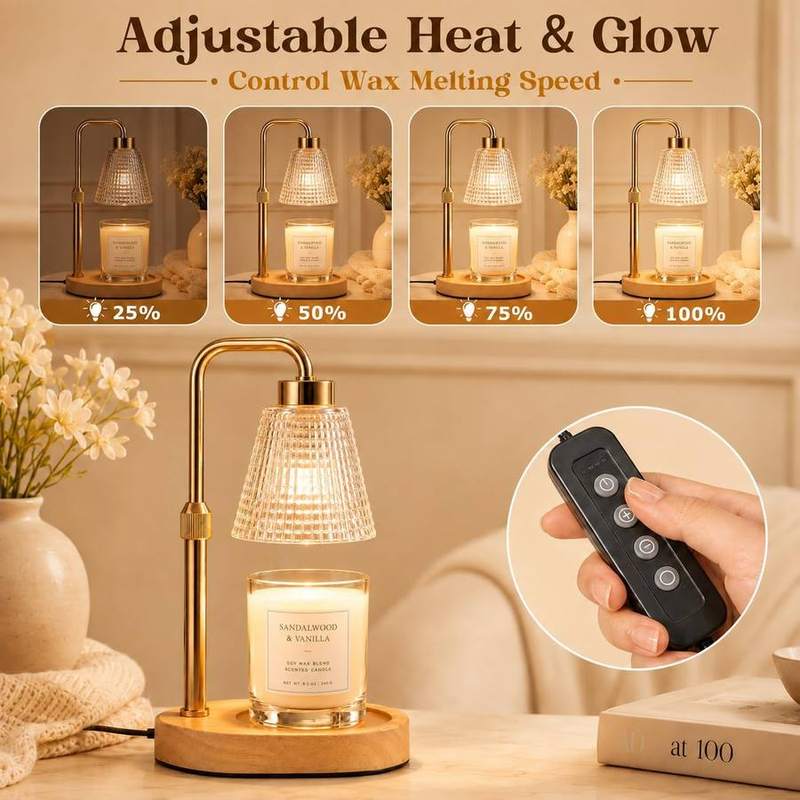 Funslive Gold Lantern Candle Warmer Lamp — photo 9 of 18