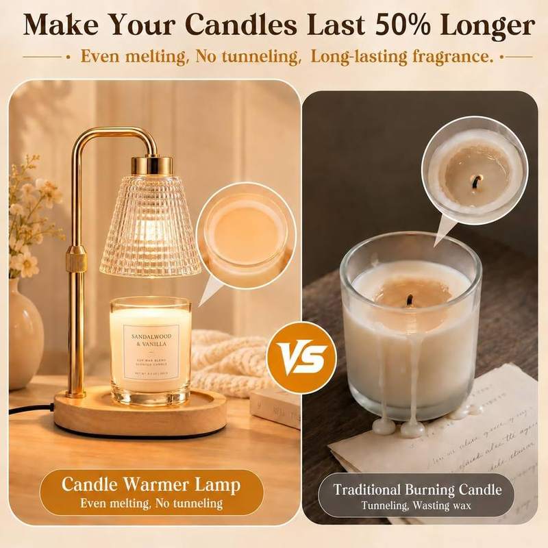 Funslive Gold Lantern Candle Warmer Lamp — photo 13 of 18