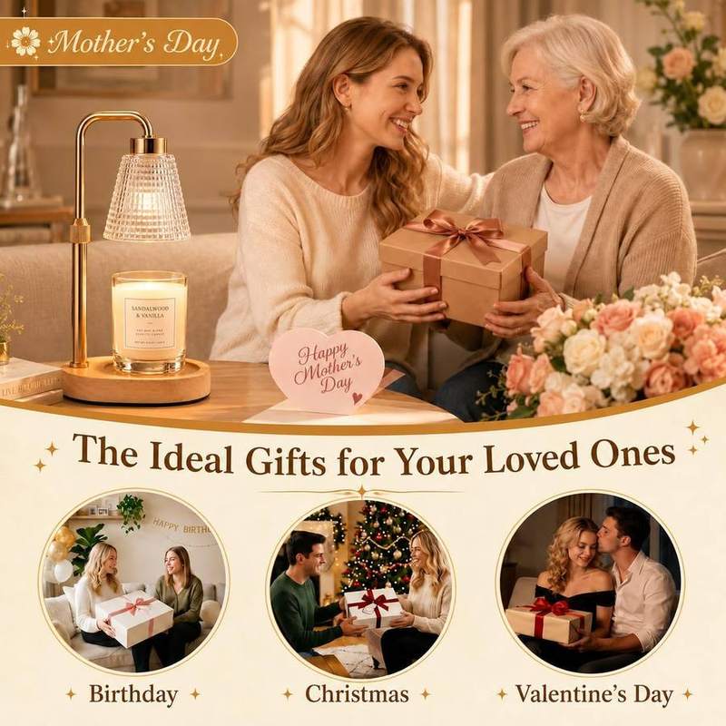 Funslive Gold Lantern Candle Warmer Lamp — photo 15 of 18