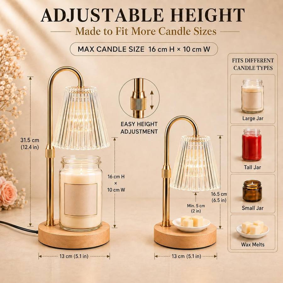 Funslive Flower Candle Warmer Lamp — photo 4 of 16