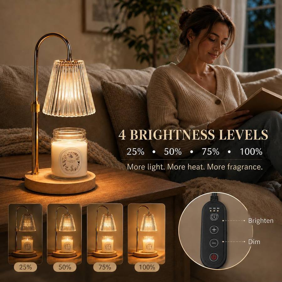 Funslive Flower Candle Warmer Lamp — photo 7 of 16