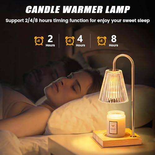 GKXLH Clear Glass Candle Warmer Lamp — photo 12 of 16