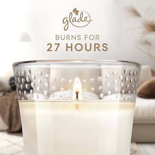 Glade Romantic Vanilla Blossom Jar Candles, Pack of 6 — photo 6 of 11