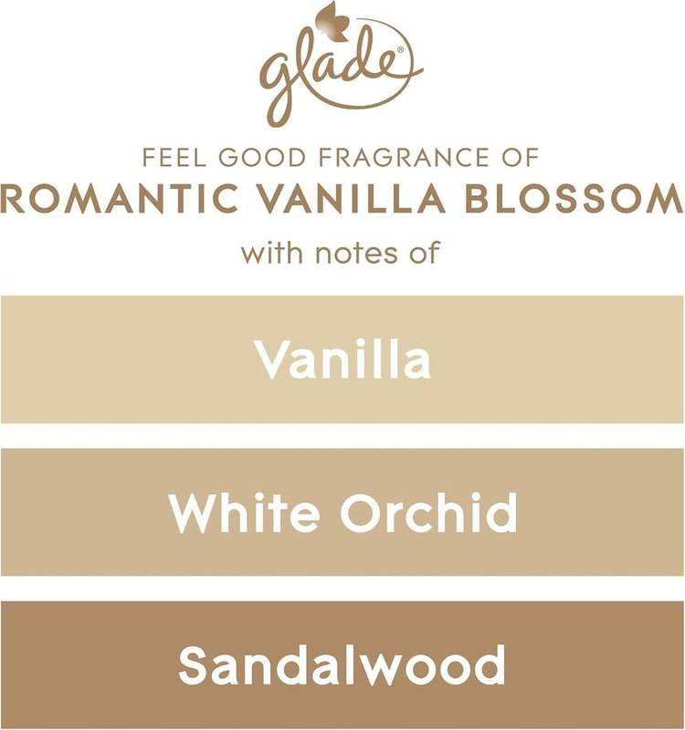 Glade Romantic Vanilla Blossom Jar Candles, Pack of 6 — photo 7 of 11